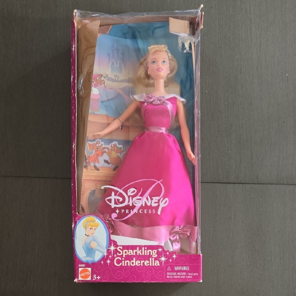 Disney Princess Cinderella Doll - NEW - Pink Gown